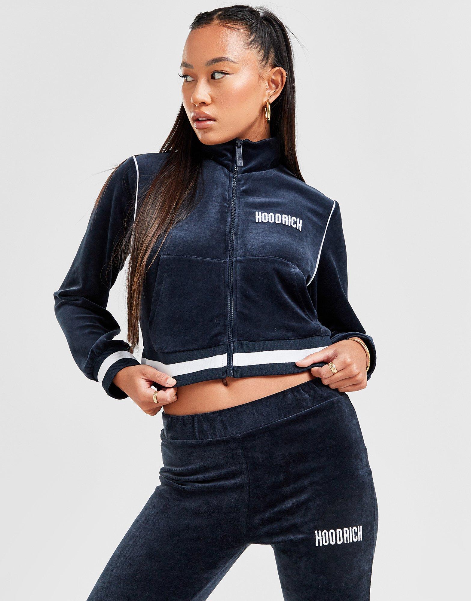 Velour Full Zip Hoodie