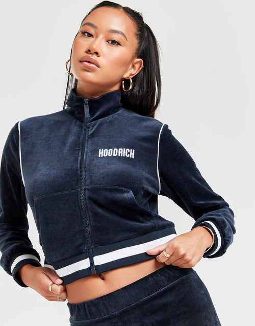 Velour Full Zip Hoodie