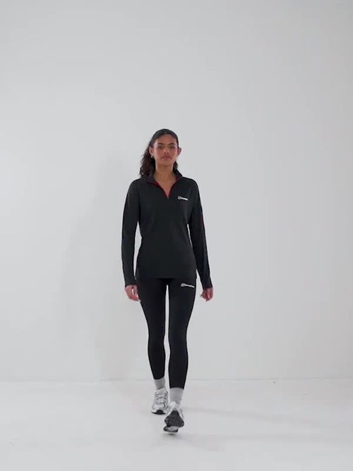 Woven Pocket 1/4 Zip Top