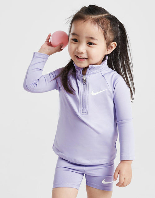 Girls' Pacer 1/4-Zip/Shorts Set Children's