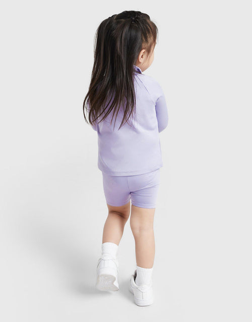 Girls' Pacer 1/4-Zip/Shorts Set Children's