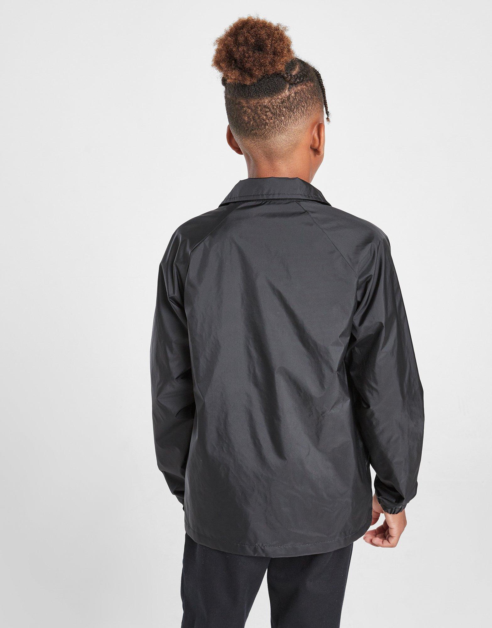 Black Vans Coach Jacket Junior - JD Sports Malaysia