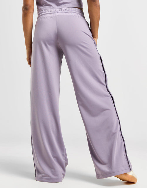 Popper Wide Leg Track Pants