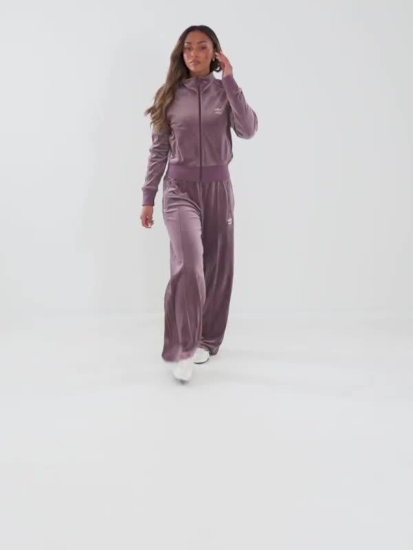 Purple adidas Velour Firebird Track Top - JD Sports Malaysia
