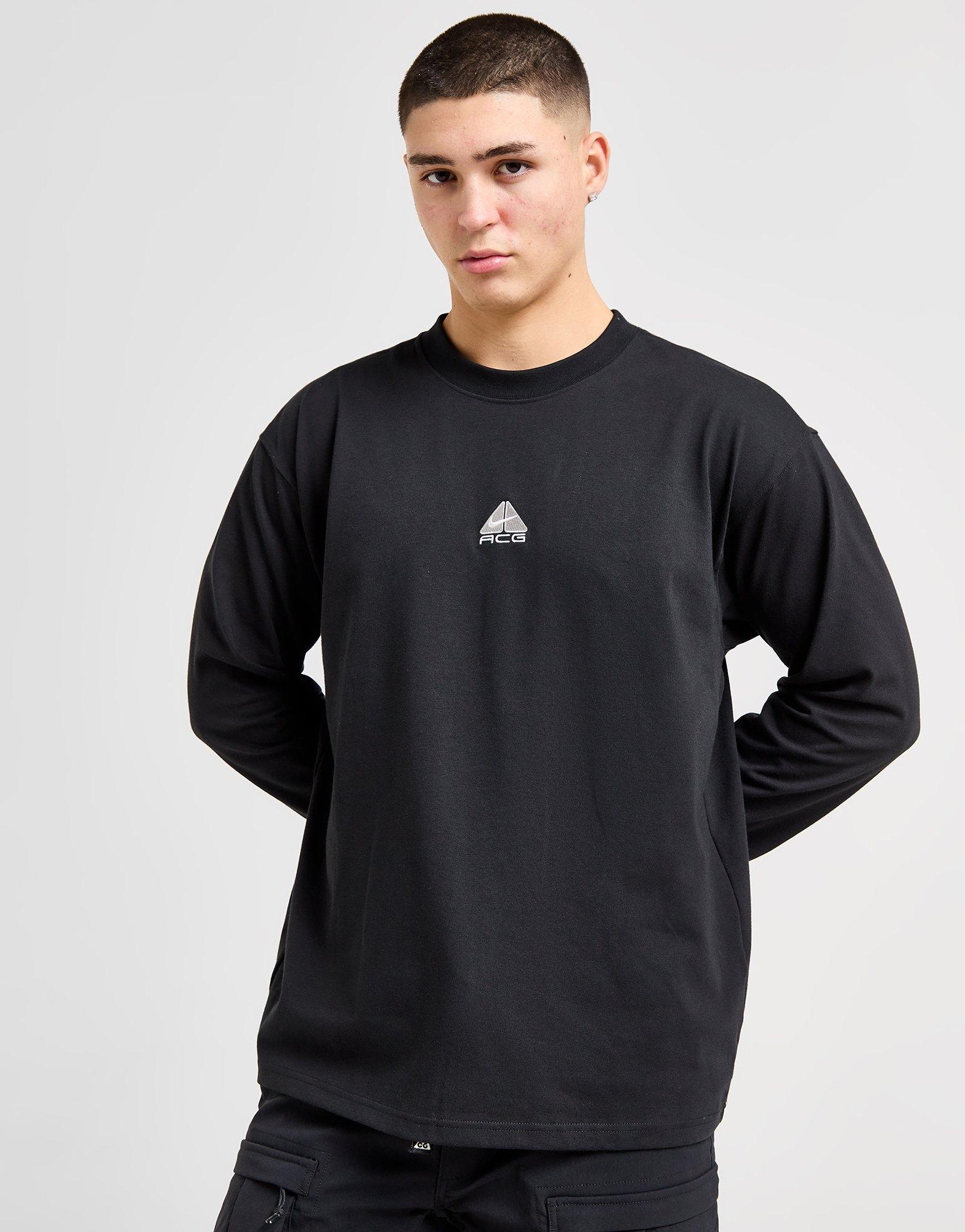 Black Nike ACG Lungs Long Sleeve T-Shirt - JD Sports Malaysia