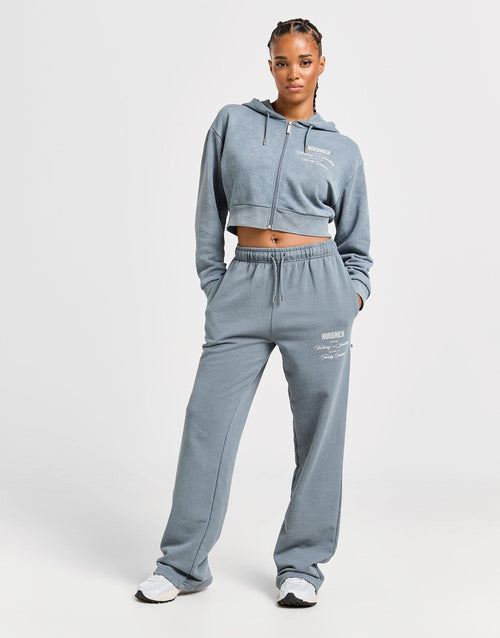 Equate Full Zip Crop Hoodie
