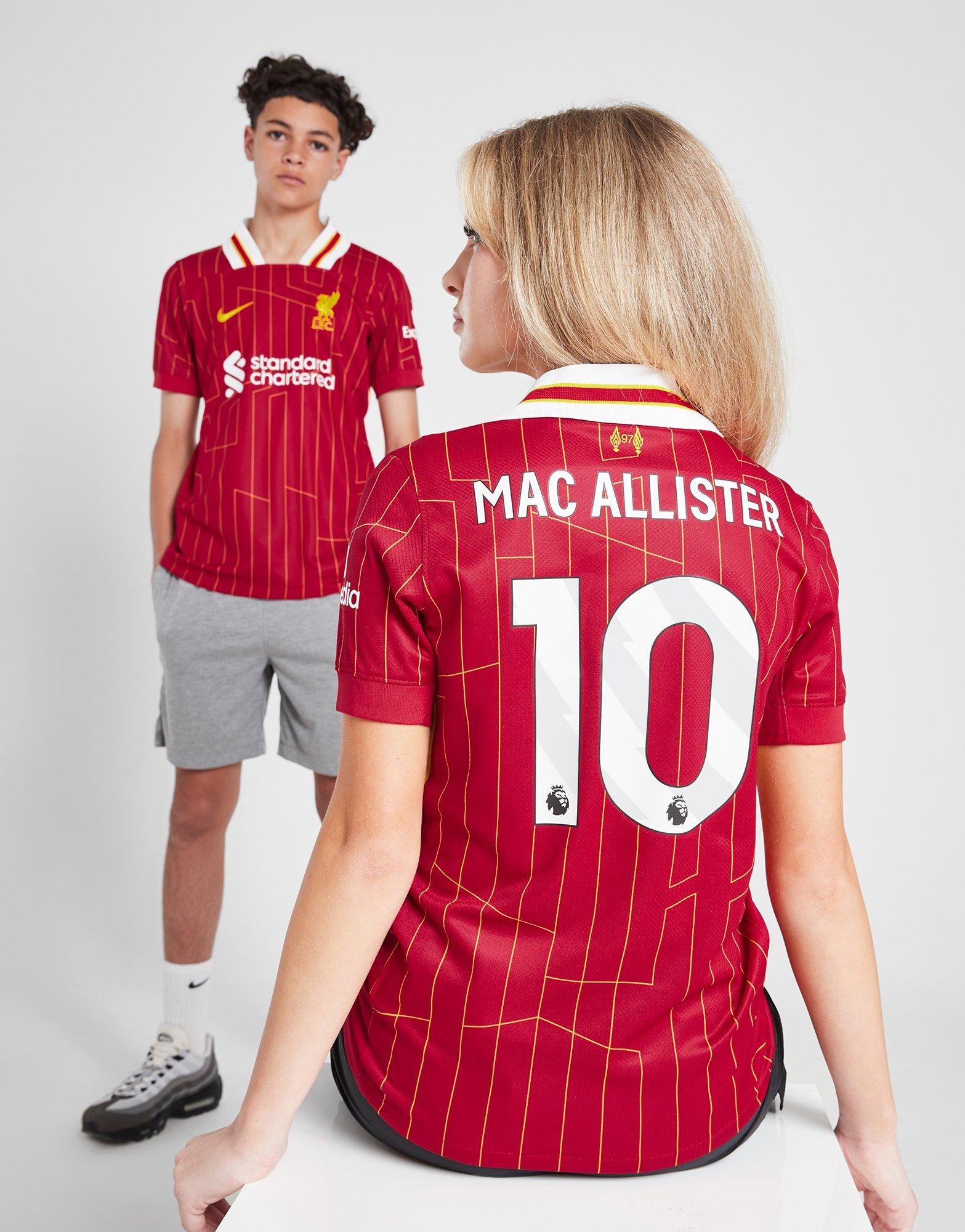 Liverpool FC 24/25 Mac Allister #10 Home Shirt Junior's