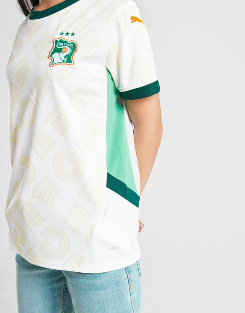 Ivory Coast 2025 Away Shirt Junior