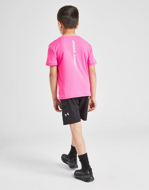 UA Tech T-Shirt/Woven Cargo Shorts Set Children's