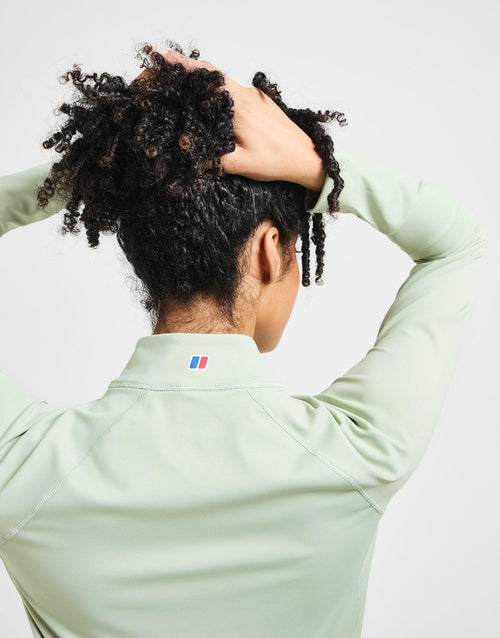 Woven Pocket 1/4 Zip Top