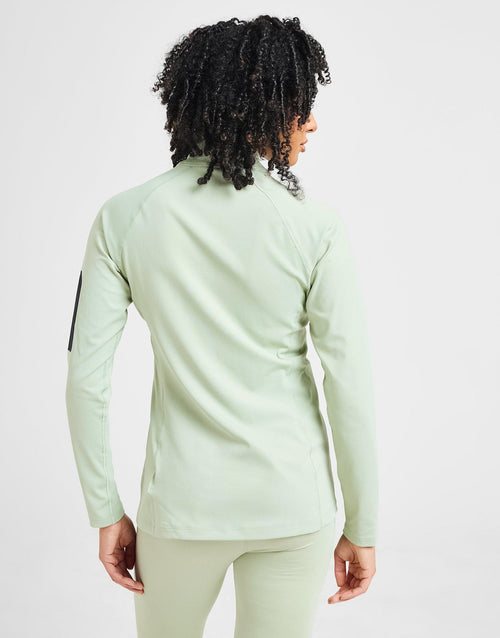 Woven Pocket 1/4 Zip Top