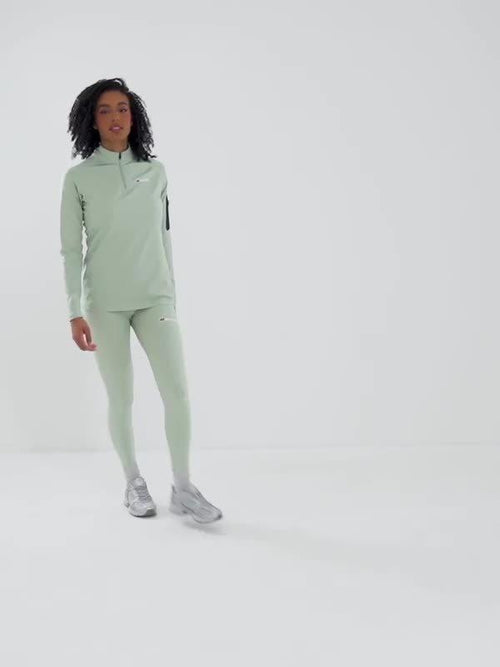 Woven Pocket 1/4 Zip Top