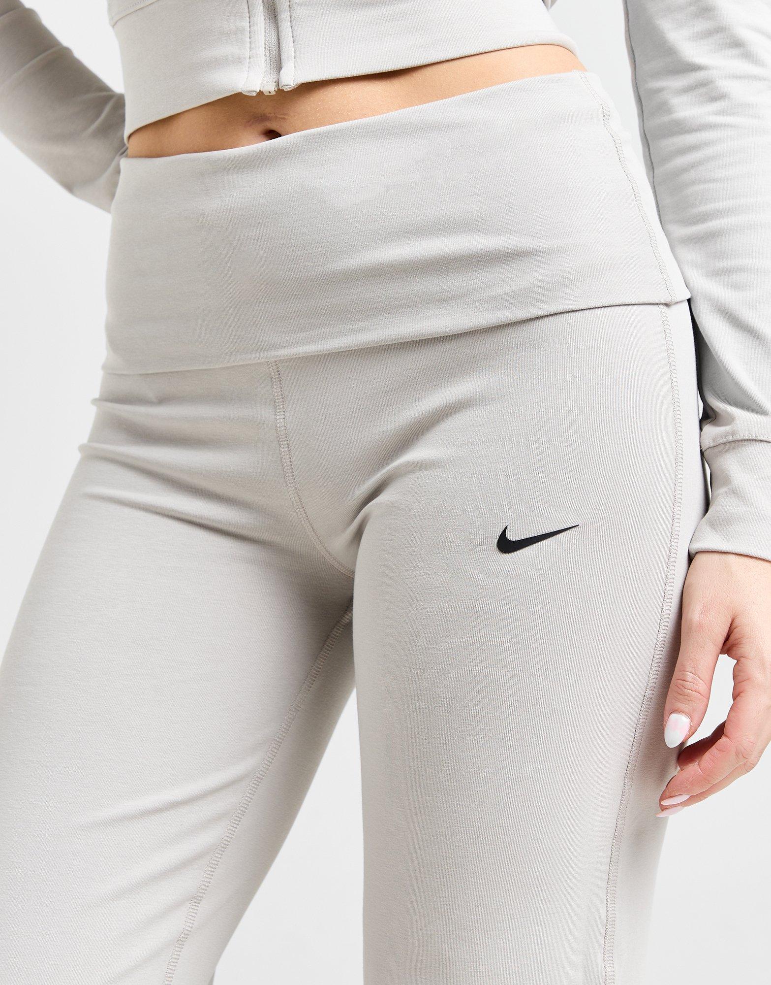 nike yoga pants grey