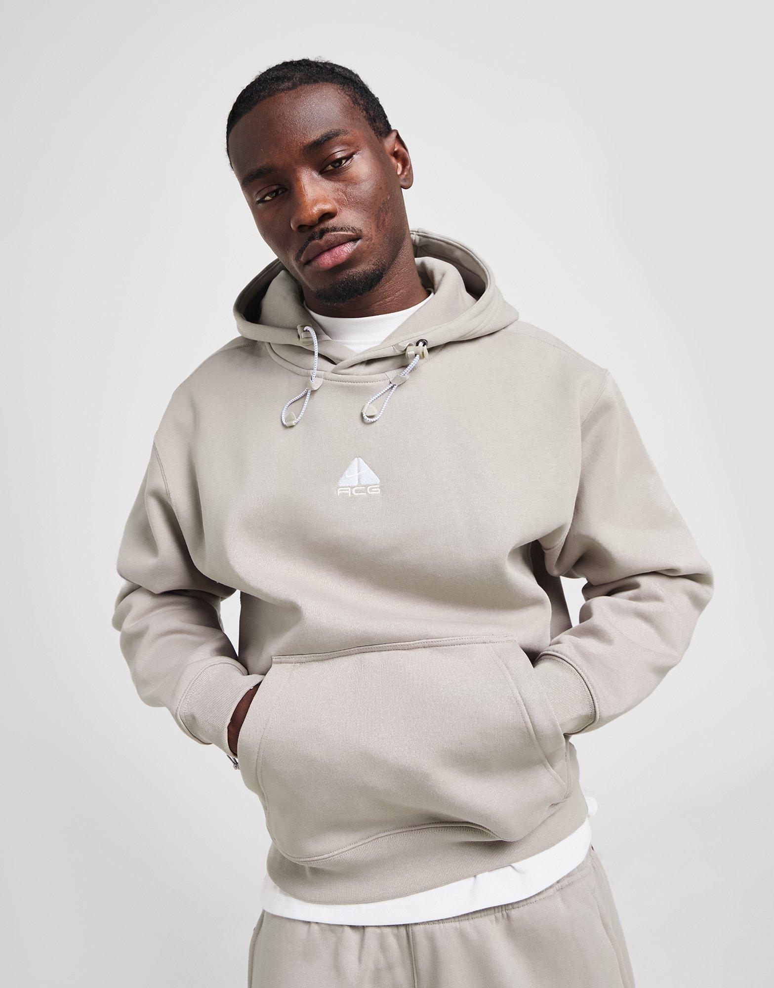 Grey Nike ACG Lung Fleece Overhead Hoodie - JD Sports Malaysia