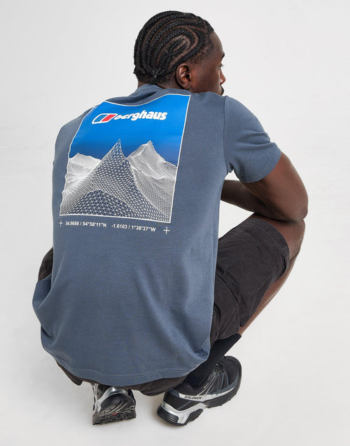Mountain Fade Back Graphic T-Shirt