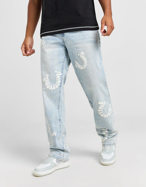 Bobby Puff Print Jeans