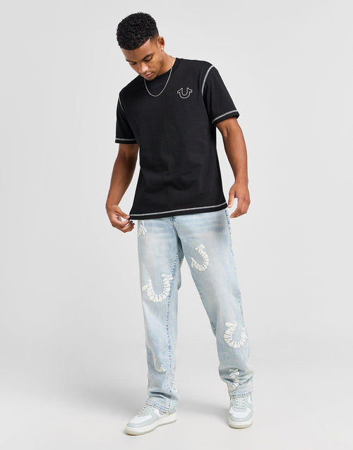 Bobby Puff Print Jeans