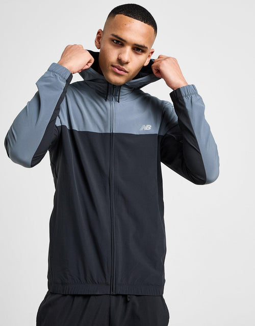 Colour Block Woven Jacket