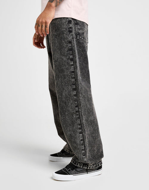 Check-5 Baggy Stonewash Jeans