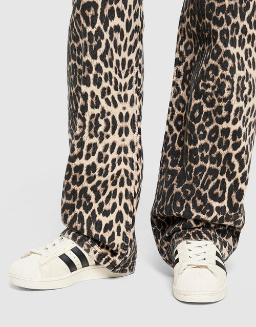 Mid-Rise Loose Jeans