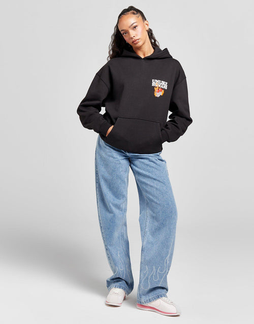 Mid-Rise Loose Jeans