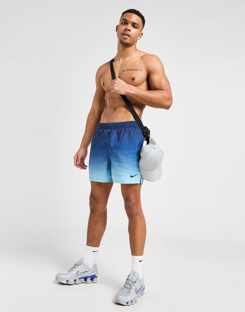 All Over Print Fade Swim Shorts