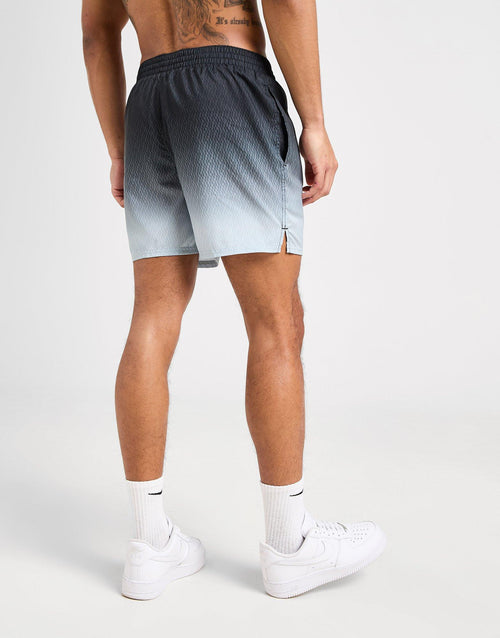 All Over Print Fade Swim Shorts