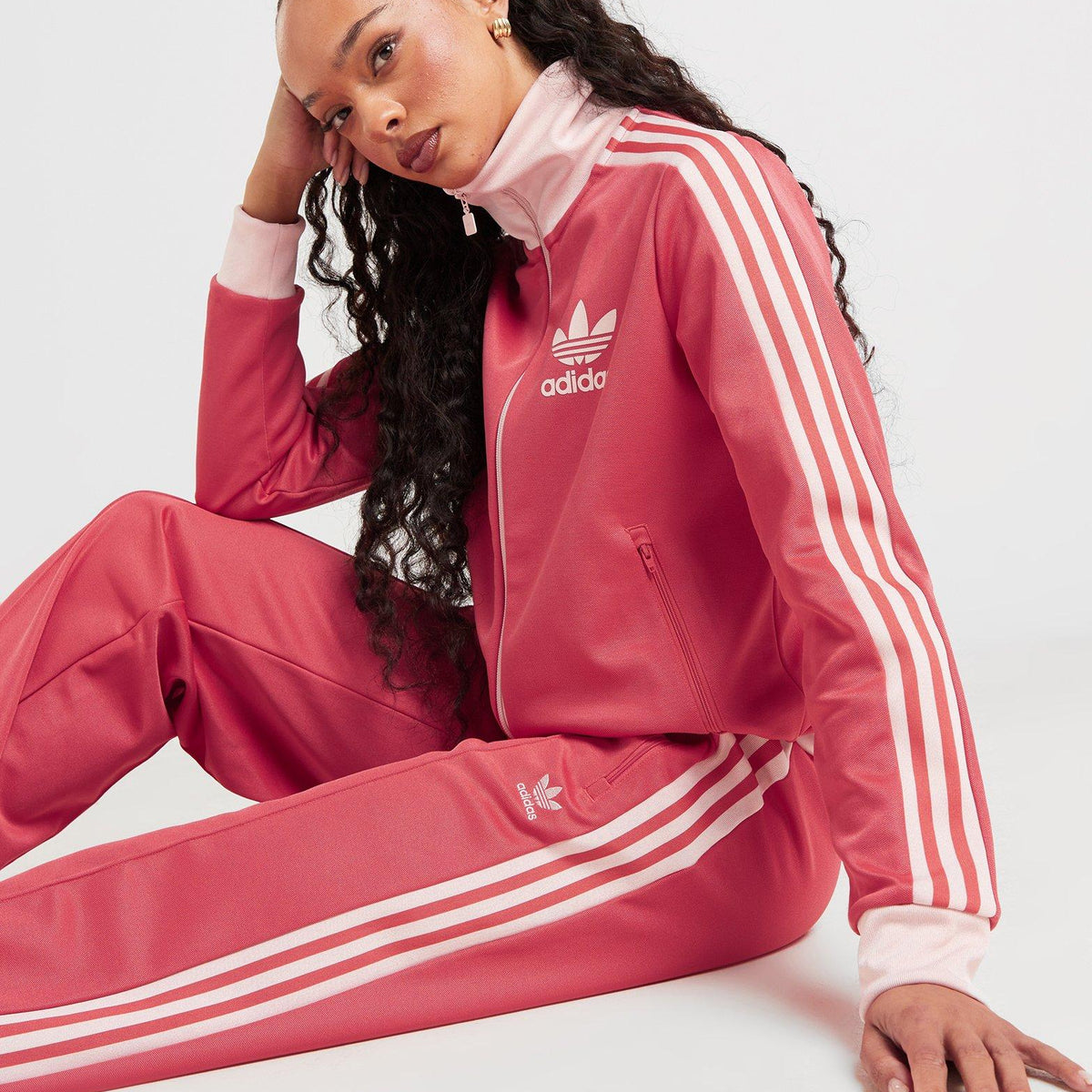 Red Running Top Red adidas Classic Track Top - JD Sports Malaysia