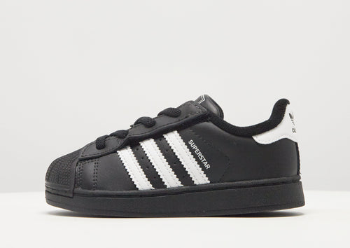 Black adidas Superstar Infant