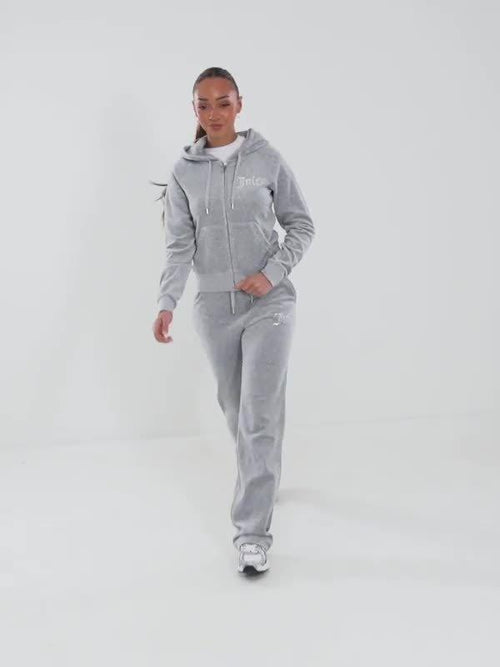 Diamante Logo Hoodie