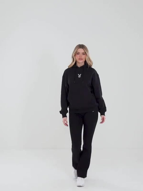 Chair Graphic Diamante Logo Hoodie
