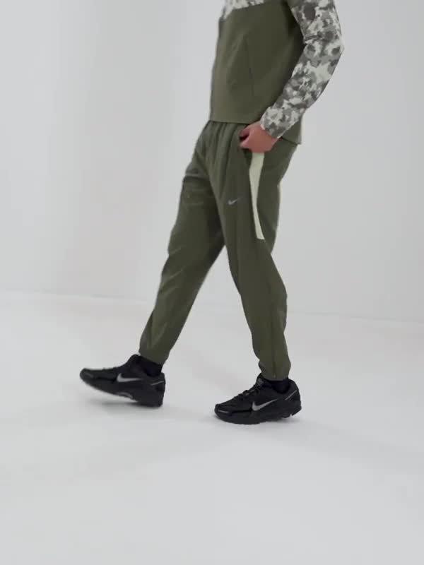 nike cargo woven track pants olive grey