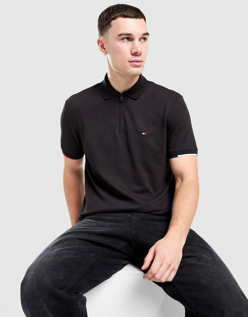 Zipped Polo Shirt