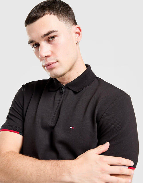 Zipped Polo Shirt