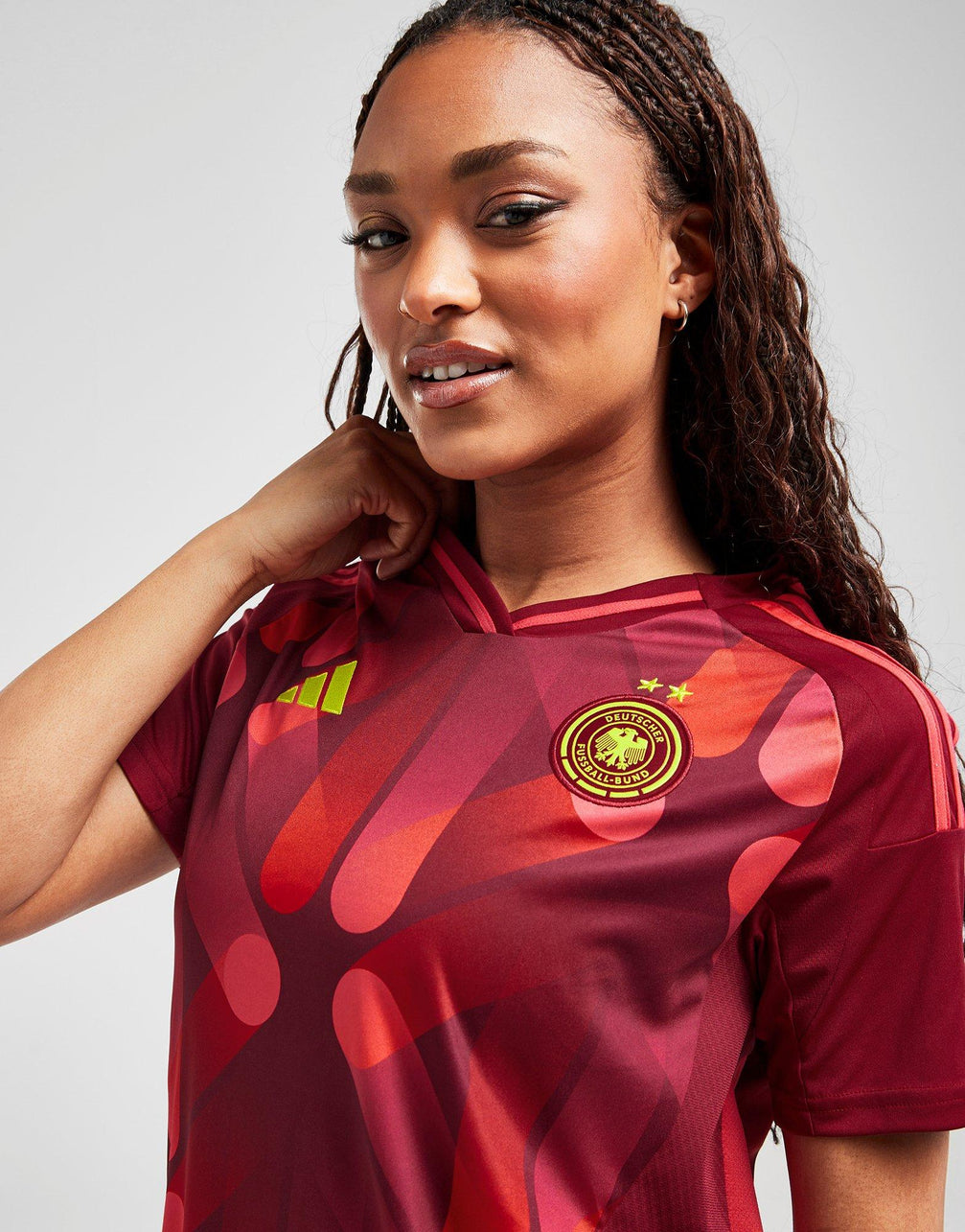 Red adidas Germany WEC 2025 Shirt Women's - JD Sports Malaysia