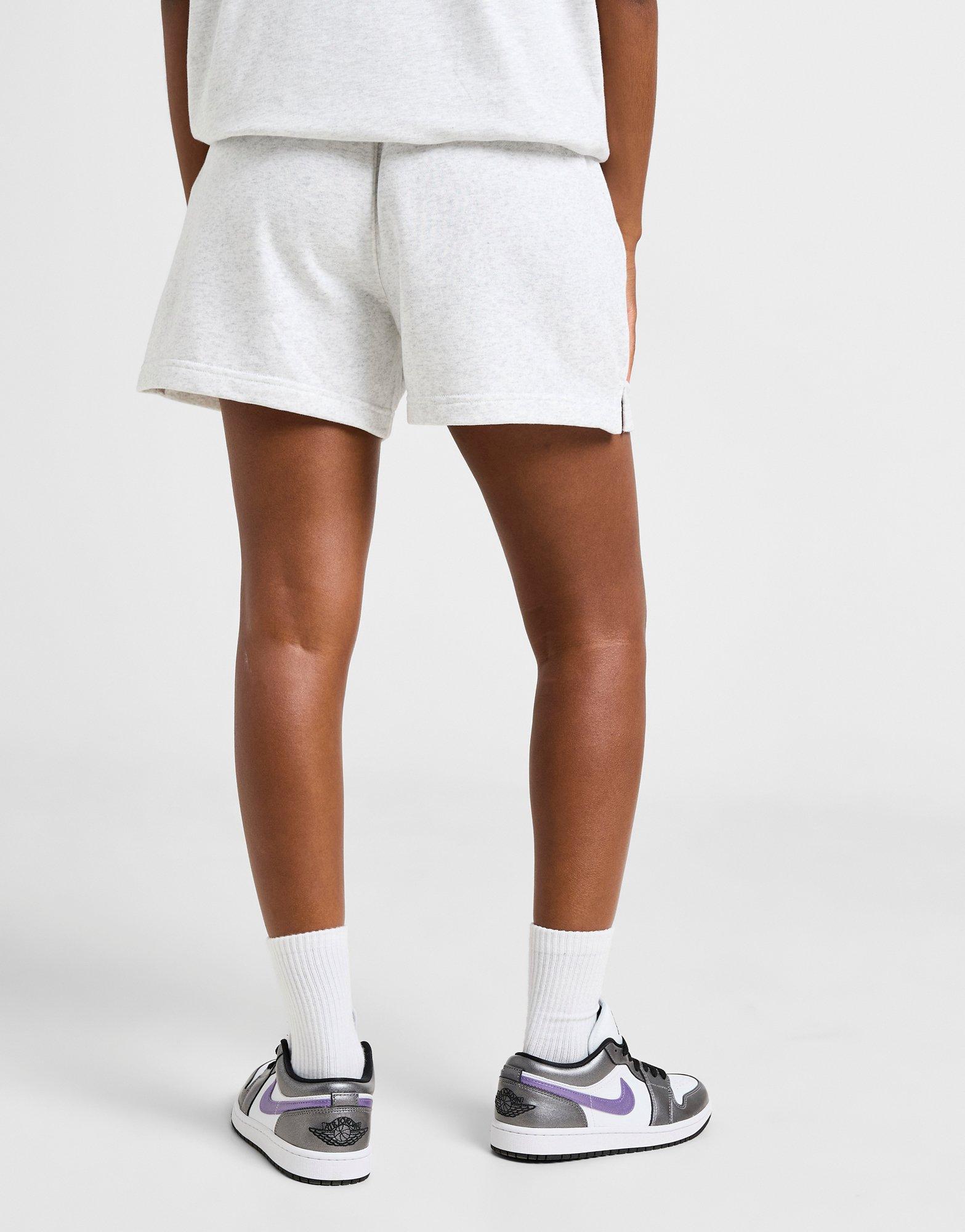 jordan grey fleece shorts