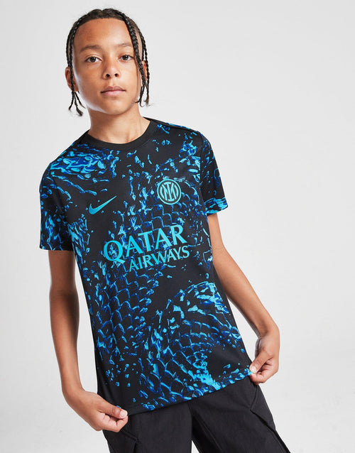 Inter Milan Pre Match Shirt Junior