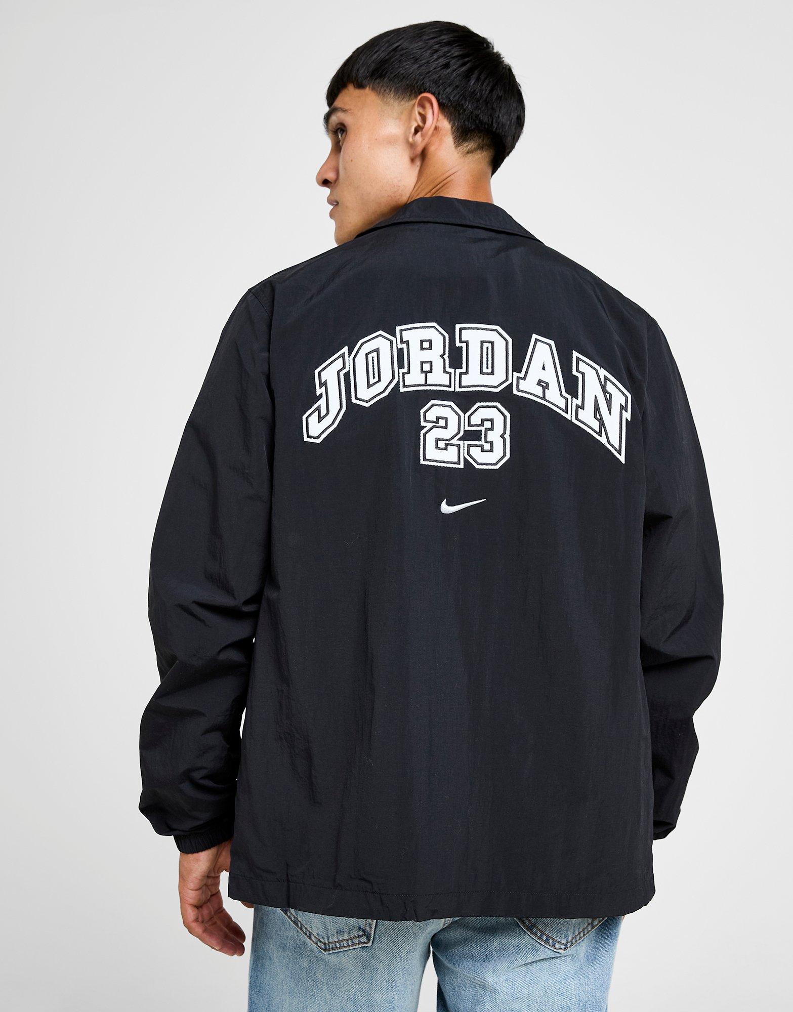 J’s BALL COACH JACKET Black Jordan Swoosh Coach Jacket - JD Sports Malaysia