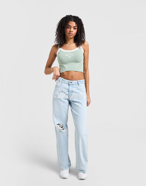 Front Script Jeans