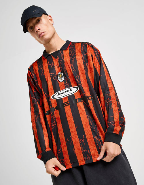 Retro Football Long Sleeve T-Shirt