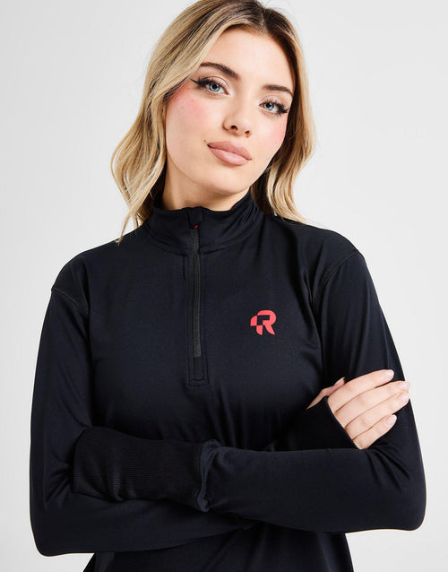 Inky 1/4 Zip Top