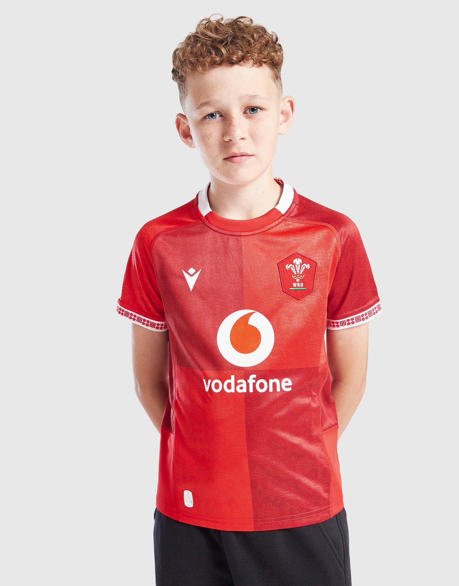 Welsh Rugby 2025/26 Home Shirt Junior
