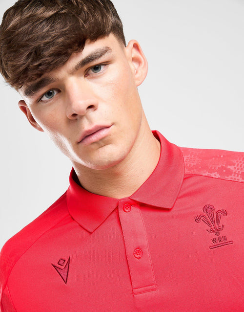 Welsh Rugby Travel Polo Shirt