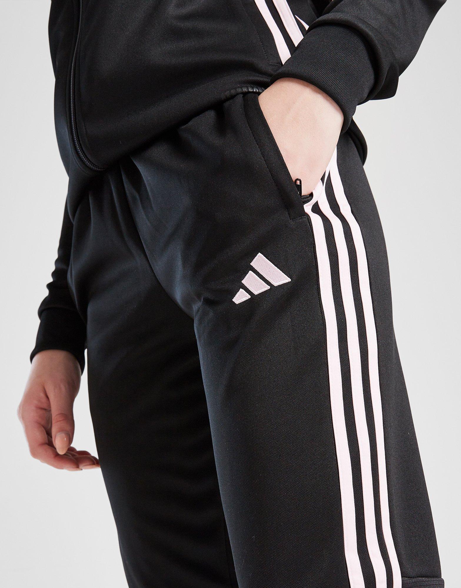 adidas badge of sport poly tracksuit junior