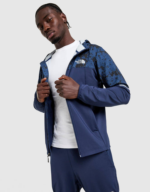 Mittelegi Woven All Over Print Camo Hoodie