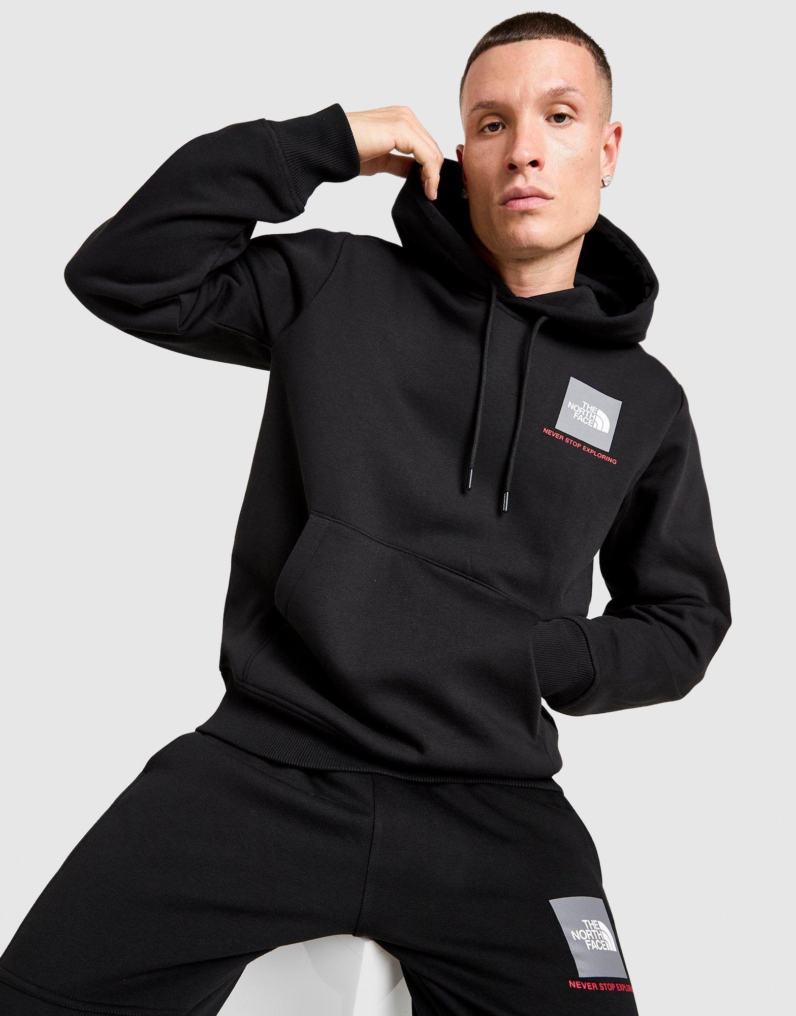 Black The North Face Fine Box Hoodie - JD Sports Malaysia
