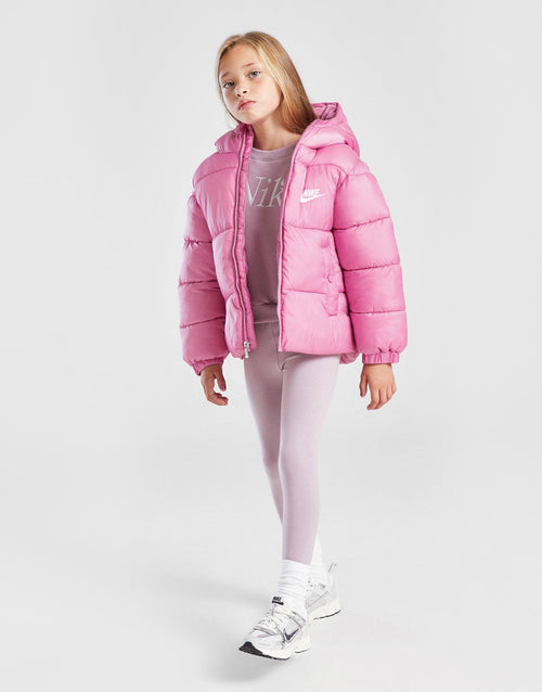Wide Baffle Puffer Jacket Children's