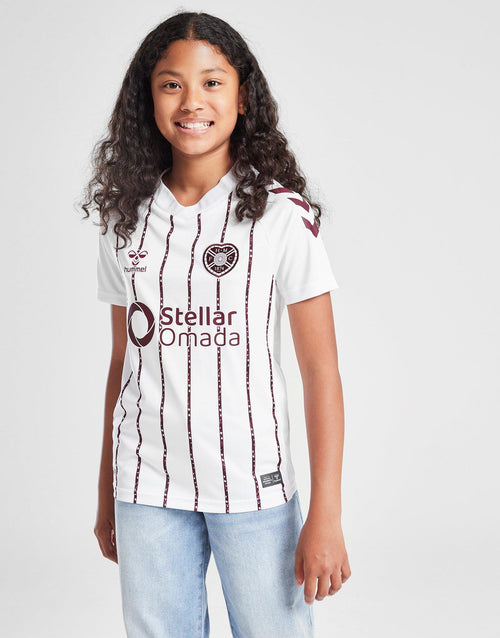 Hearts FC 2025/26 Away Shirt Junior's