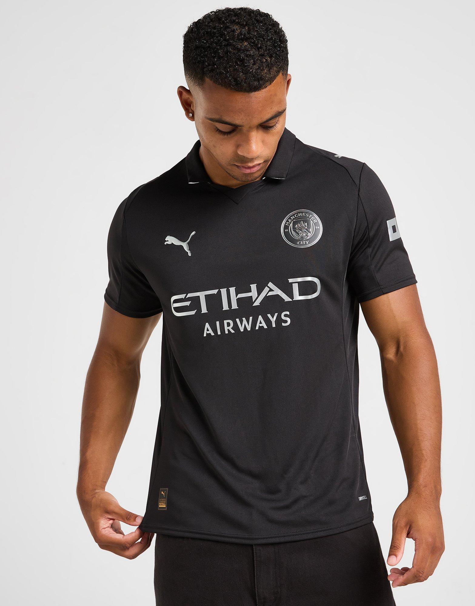 Black Puma Manchester City FC 2025/26 Away Shirt - JD Sports Malaysia