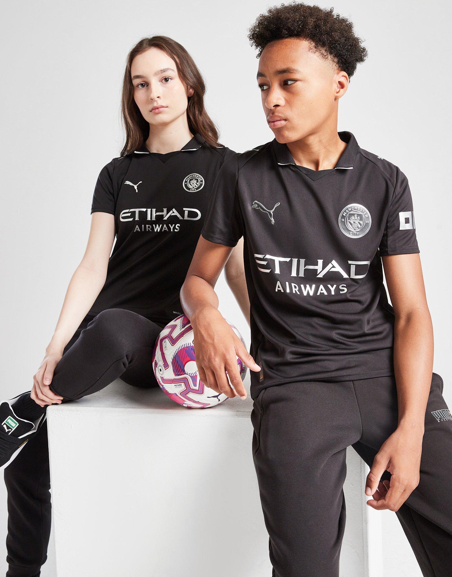 Black Puma Manchester City FC 2025/26 Away Shirt - JD Sports Malaysia